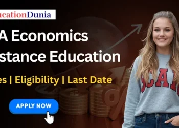 MA Economics Distance Education
