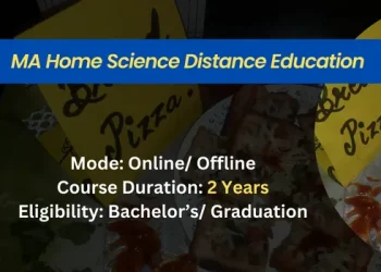 MA Home Science Distance Education
