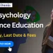 MA Psychology Distance Education