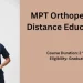 MPT Orthopedics Distance Education