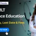 MSc MLT Distance Education