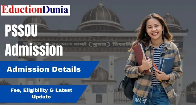 PSSOU Distance Education Admission