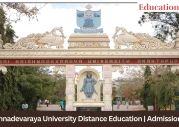 Sri Krishnadevaraya University Distance Education Admission