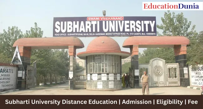 Subharti University Distance Education