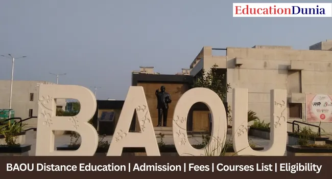 BAOU Distance Education