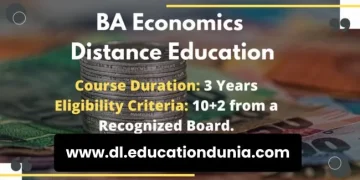BA Economics Hons Distance Education
