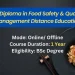 PGD in Food Safety & Quality Management