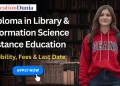 Diploma in Library and Information Science Distance Education