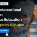 MA in International Relation Distance Education