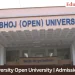 MP Bhoj Open University Admission