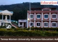 Mother Teresa Women University Distance Education