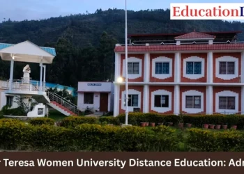 Mother Teresa Women University Distance Education