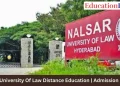 Nalsar University Of Law Distance Education